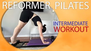 Best Pilates Reformer Workout  Intermediate  Full Body [upl. by Acyssej292]