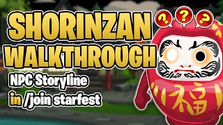 Shorinzan NPC Storyline Quest Walkthrough join starfest  AQW [upl. by Pomcroy]