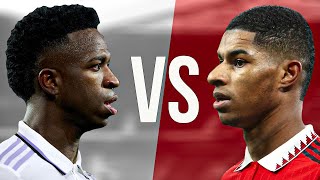 Vinicius Jr VS Marcus Rashford  Who Is Better  Crazy Skills Show amp Goals  2023  HD [upl. by Mullins]