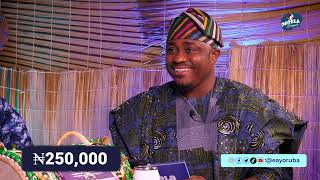 Masoyinbo Episode Thirty Exciting Game Show Teaching Yoruba Culture [upl. by Pasadis]