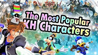 The Most Popular Kingdom Hearts Characters Your Votes [upl. by Amis]