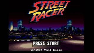 Street Racer  Start Up  Super Nintendo  SNES [upl. by Eilyac428]