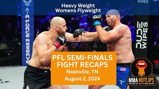 PFL SEMIFINAL HIGHLIGHTS FROM NASHVILE  2024 PFL PLAYOFFS [upl. by Adila799]