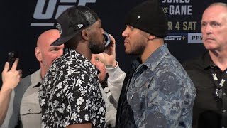 UFC 285 FACEOFFS Jon Jones vs Ciryl Gane [upl. by Ransell]