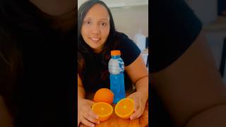 Orange amp Gatorade Drink 🍊😘😘 gatorade orange cookingchannel subscribe shorts Shashkitchen [upl. by Iow]