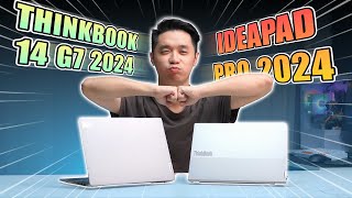 Lenovo Ideapad 5 Pro vs Thinkbook 14 G7 Đại chiến laptop văn phòng 20 triệu [upl. by Meli]