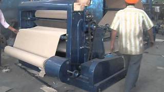 Paper Corrugation MachineAVI [upl. by Kylah]