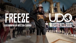 Freeze  T Pain ft Chris Brown  Madison Cubbage Choreography  UDO Masterclass [upl. by Philo]