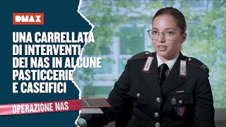 Una carrellata di interventi dei NAS in alcune pasticcerie e caseifici [upl. by Kenwee]