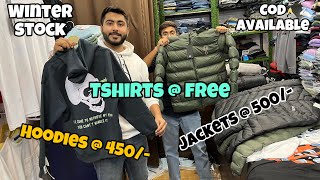 Cheapest Retail Store  Jackets 500 Hoodies 450 Tshirts Free  COD Available [upl. by Deck]