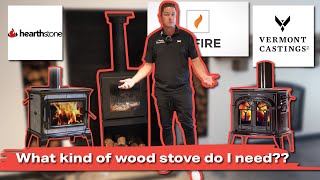 Cast Iron VS Steel VS Soapstone Wood burning stoves  Which one holds heat the longest [upl. by Goldshell]