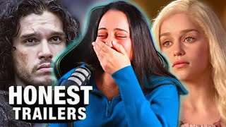 HONEST TRAILERS Game Of Thrones Vol 1amp2  REACTION [upl. by Nosduj]