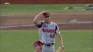 2018 National Championship Series Game 1 Arkansas vs Oregon State [upl. by Idnyc264]