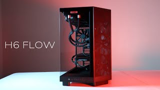 Midrange PC build in the NZXT H6 Flow  Ryzen 7600x  RTX 4070 [upl. by Sul]