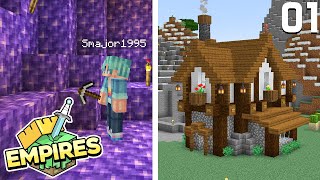 A Whole New World  Minecraft Empires SMP  Ep01 [upl. by Sarazen269]