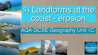 How Headlands amp Bays are formed on Discordant Coasts  labelled diagram and explanation [upl. by Adnauqal657]