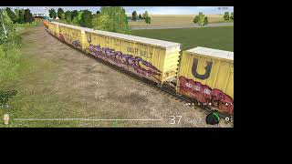 Train spotting in Trainz Railroad Simulator 2019 [upl. by Talbott]