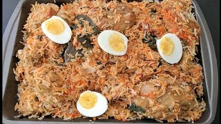 Oven Baked Chicken Biryani [upl. by Tobe]