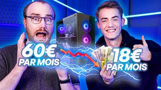 RÉDUIRE sa facture délectricité grâce à SON PC GAMER  Consommation 📉  ON N’EST PAS DES IENCLI [upl. by Htinek]