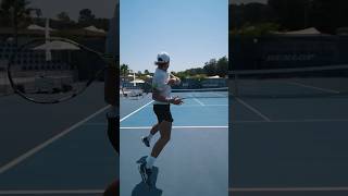 Intense rally between Eliakim Coulibaly and Pablo Trochu at the Mouratoglou Academy 🔥🎾 tennis [upl. by Maisel]