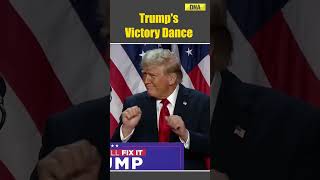 US Elections 2024 Donald Trumps Victory Dance Goes Viral uselections2024 donaldtrump viral [upl. by Giliana]