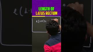 Length Of Latus Rectum Formula  Maths Concepts By Aman Malik Sir maths [upl. by Mark32]