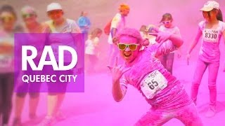 Color me rad 5K  Québec 2014 Vidéo Officielle [upl. by Chema383]