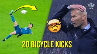 Cristiano Ronaldo all 20 Career Incredible Sensational Crazy Bicycle Kicks Show HD [upl. by Nyrroc]