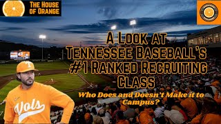 Tennessee Baseball A Look at Tennessees 1 Ranked Recruiting Class [upl. by Huberman46]