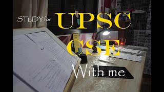 LIVE  Study for UPSC CSE with me  9hrs 5010  no mic BUT chat during breaks [upl. by Htrap]