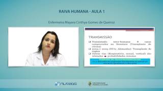 Raiva Humana  Aula 1  140416 [upl. by Orelia]