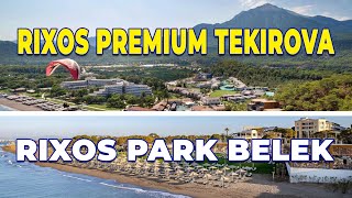 Rixos Premium Tekirova  Rixos Park Belek  OFERTA E DITËS [upl. by Merlina]