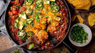 Easy One Pan Tex Mex Style Minced Beef [upl. by Aissert]