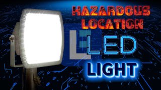 Hazardous Locations Low Profile LED Light Fixture  Class 1 Division 2  ATEX Rated  120277V [upl. by Ardnyk]