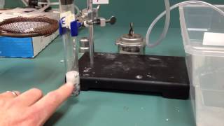 Chemical reactions  Zn  HCl lab [upl. by Jochbed]