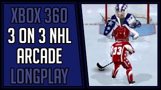 3 on 3 NHL Arcade  Xbox 360  Longplay  Walkthrough 24 4Kp60 [upl. by Rosario]