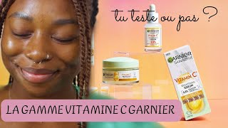 GARNIER SKIN ACTIVE VITAMINE C EFFICACE OU PAS [upl. by Clyde]