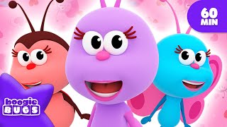 Here We Go Round The Happy Bugs 🐜 BOOGIE BUGS 🐞 MIX 🌈NURSERY RHYMES FOR KIDS [upl. by Nosylla]