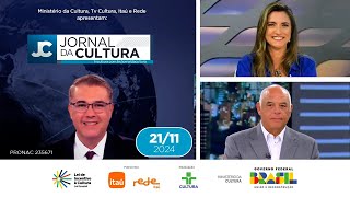 JORNAL DA CULTURA  21112024 [upl. by Etz509]