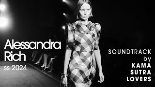 Alessandra Rich SS2024 Soundtrack amp Official Show Video Paris Fashion Week [upl. by Aiekram]