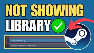 FIX Steam Games Not Showing Up In My Library [upl. by Yrruc]