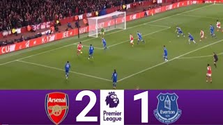 Arsenal Vs Everton 21  Premier League 2024  Match Highlights [upl. by Bernadina804]