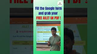 Ace AILET with this Free GK Pdf Form in Description ailetpreparation ailetexam viralreels [upl. by Sherard]