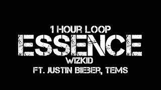 WizKid  Essence 1 Hour Loop Ft Justin Bieber Tems [upl. by Phil649]