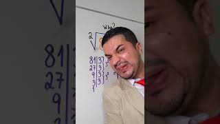 Por que a Raiz Quadrada de 81 é igual a 9 Aprenda agora com o Mr Bean da Matemática 👨🏻‍🏫 mrbean [upl. by Okimuk]