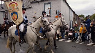 Sanquhars riding of the marches 2023 [upl. by Gallard]