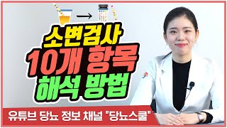 소변검사 스틱 어떤 항목이 있을까  소변검사 결과 해석하는 방법 당뇨스쿨 [upl. by Kolnos524]