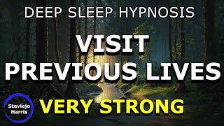 Deep Sleep Hypnosis ✨ Time Travel of the Soul  Discover Your Past Lives through Hypnotic Regression [upl. by Dafodil]