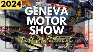 2024 GENEVA MOTOR SHOW  FULL TOUR AND WALKTHROUGH [upl. by Gaye]