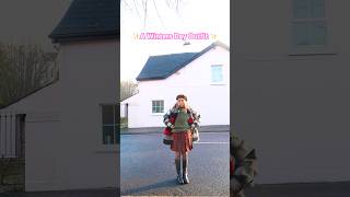 Styling an outfit for a winters day cosy handknit scarf flannel jacket long boots amp tartan skirt [upl. by Pietro]